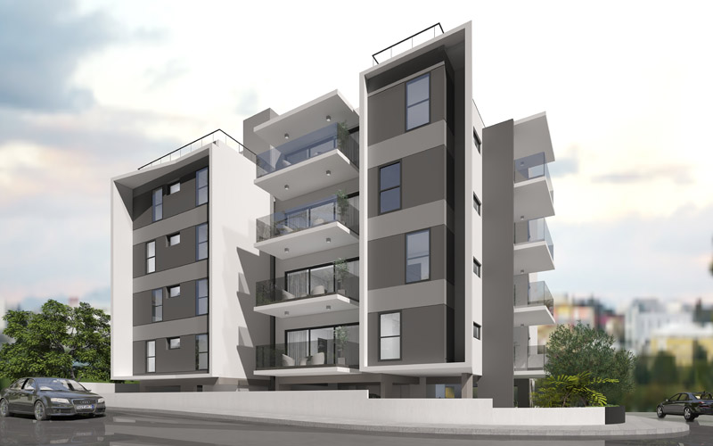 2 bedrooms Apartment in Nicosia, Cyprus No. 23403