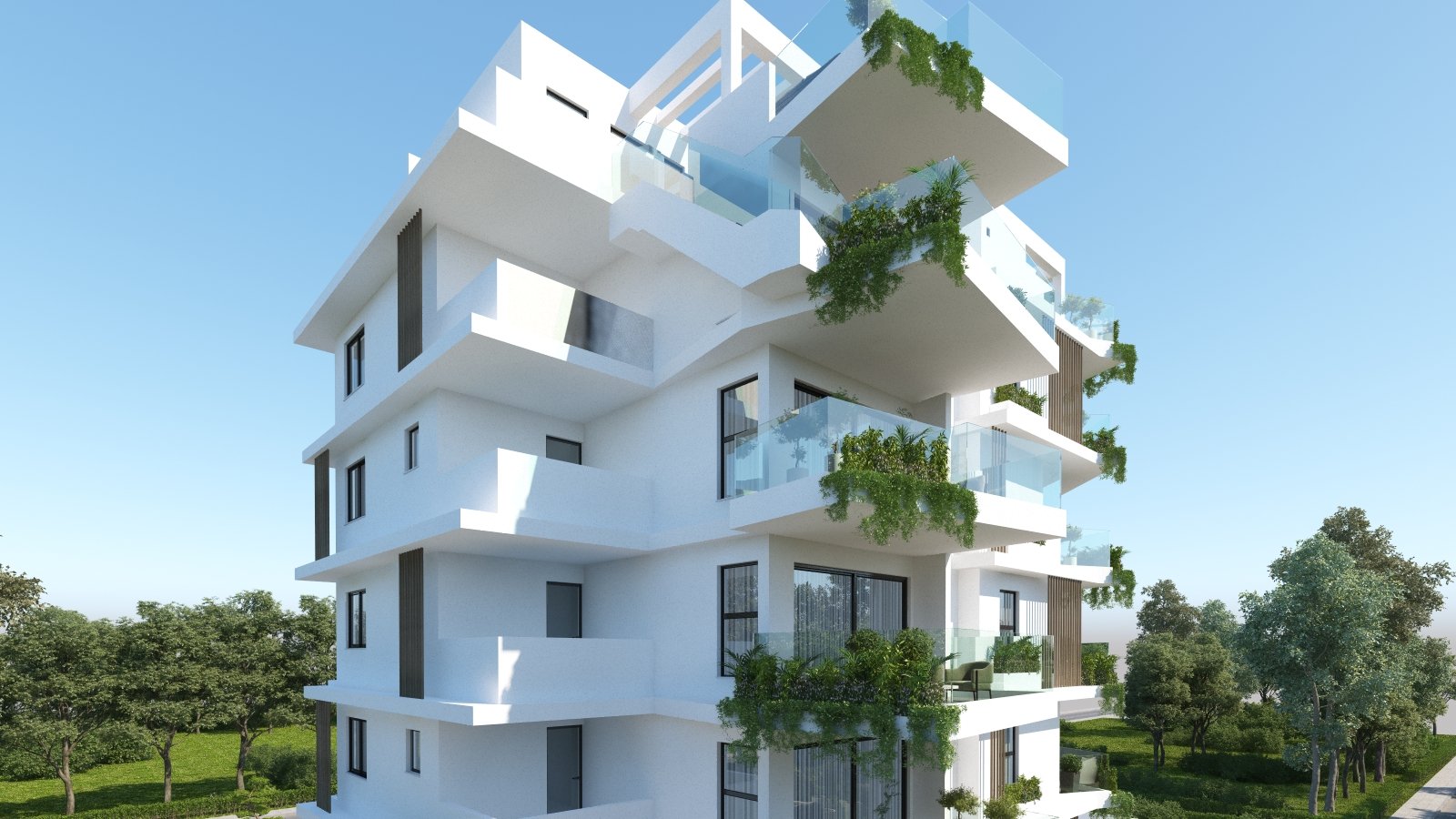 2 bedrooms Apartment in Larnaca, Larnaka, Cyprus No. 23361