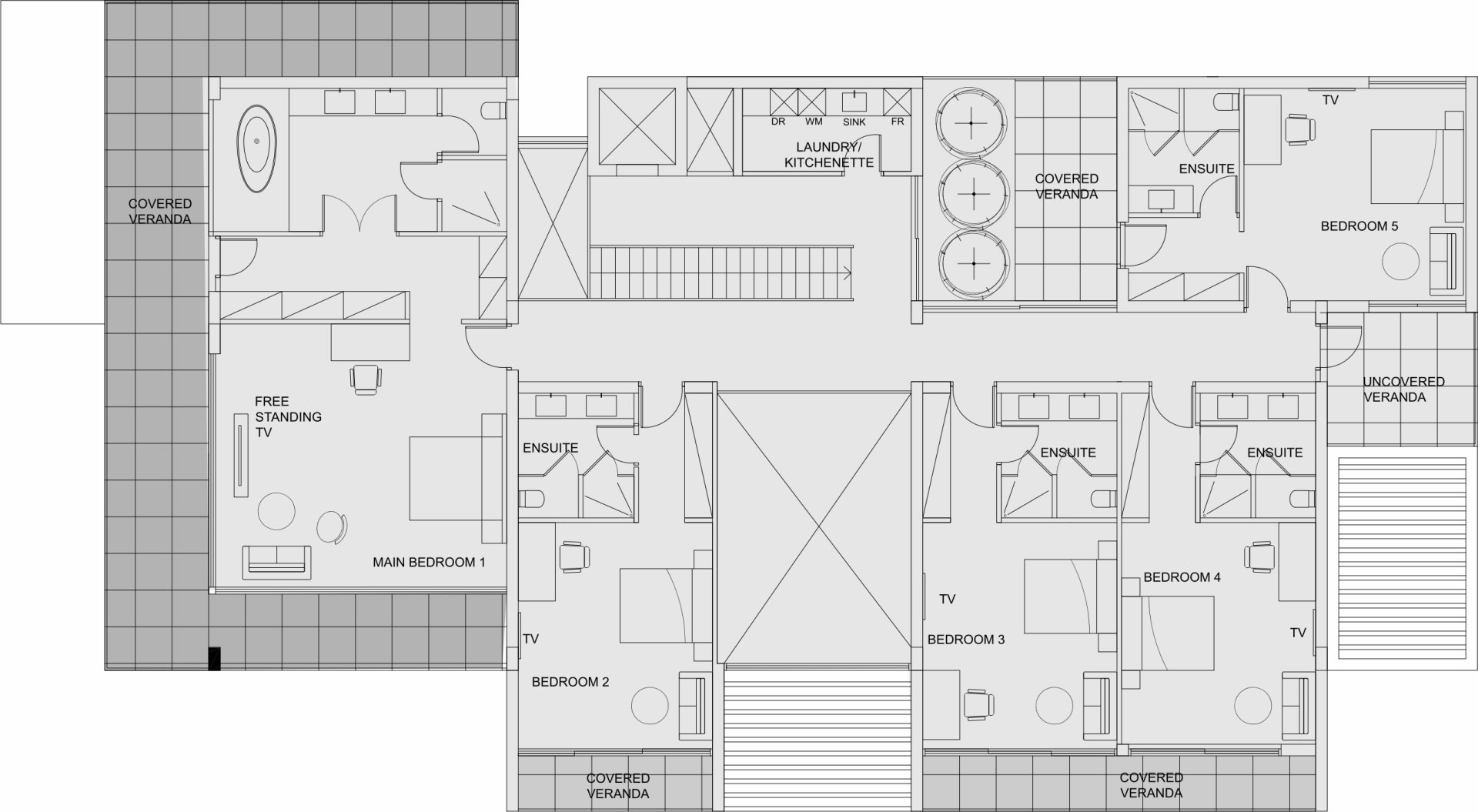 5 dormitorios Villa en Kouklia, Paphos, Chipre No. 57432