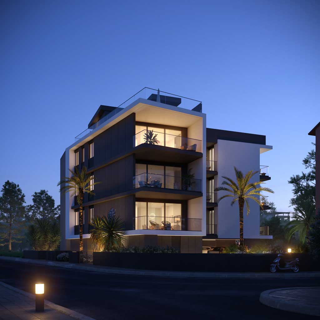 2 dormitorios Apartamento en Germasogeia, Limassol, Chipre No. 24155