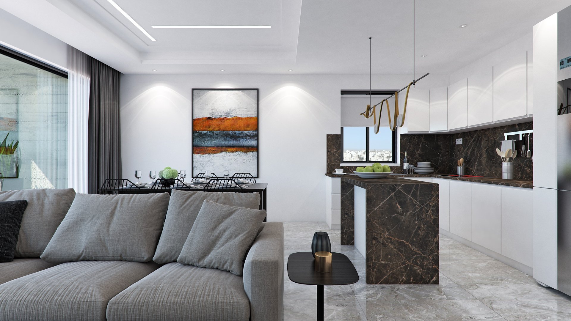 2 bedrooms Apartment in Strovolos, Nicosia, Cyprus No. 23375