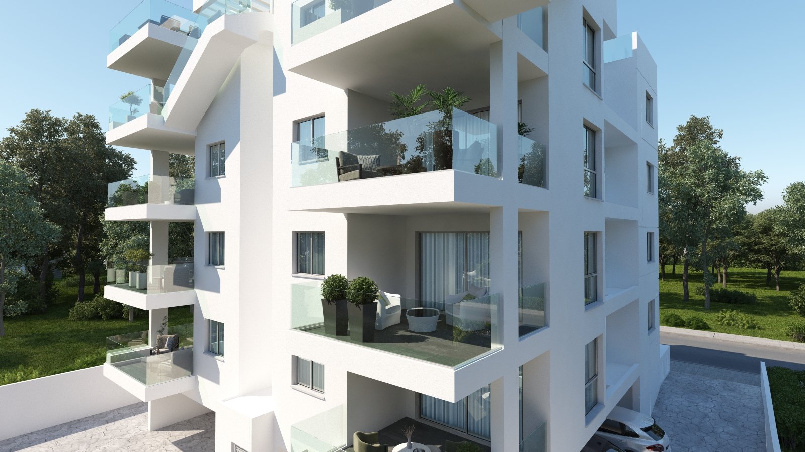 2 bedrooms Apartment in Larnaca, Larnaka, Cyprus No. 23349