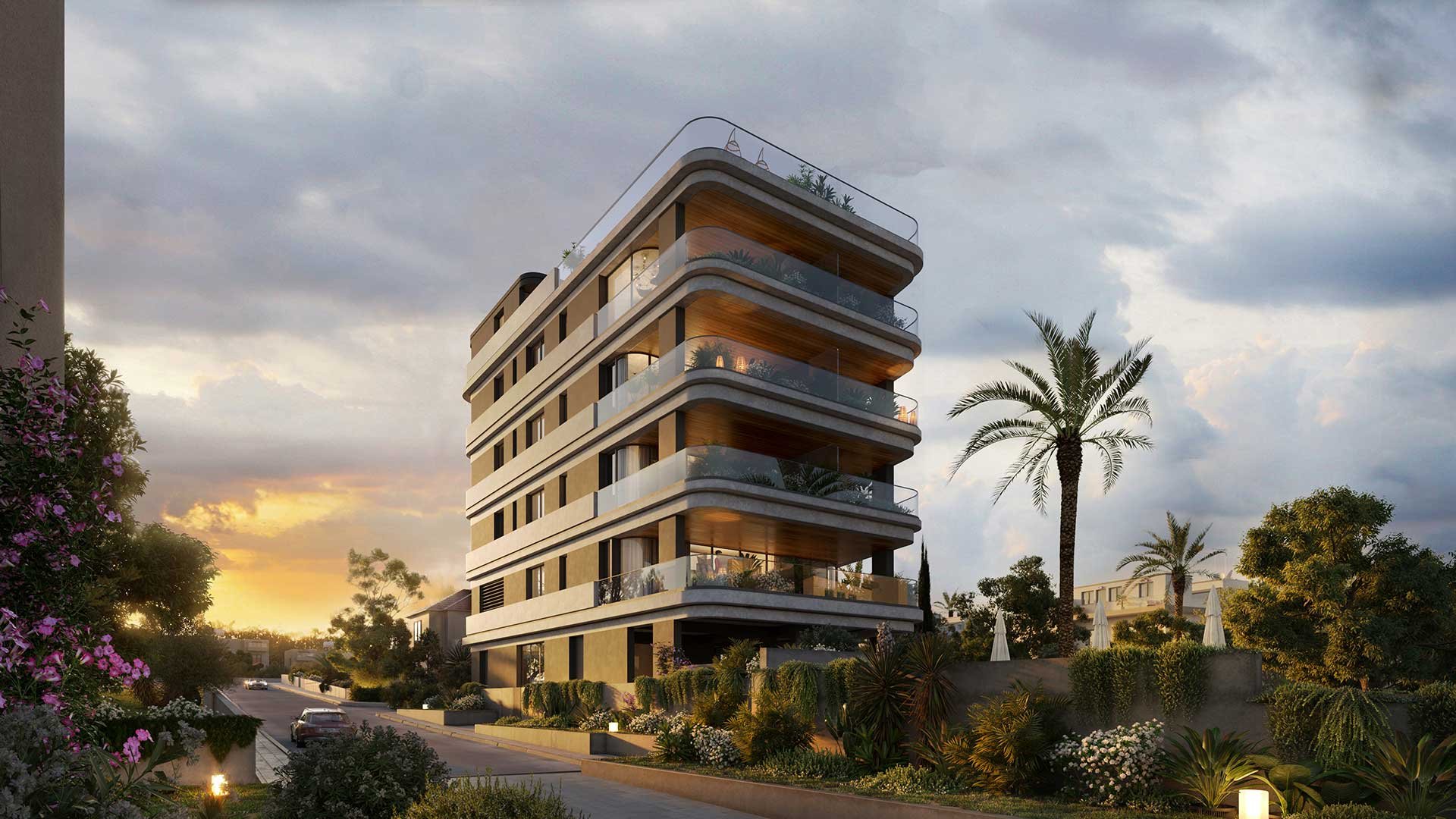 3 rooms Penthouse in Parekklisia, Limassol, Cyprus No. 23917