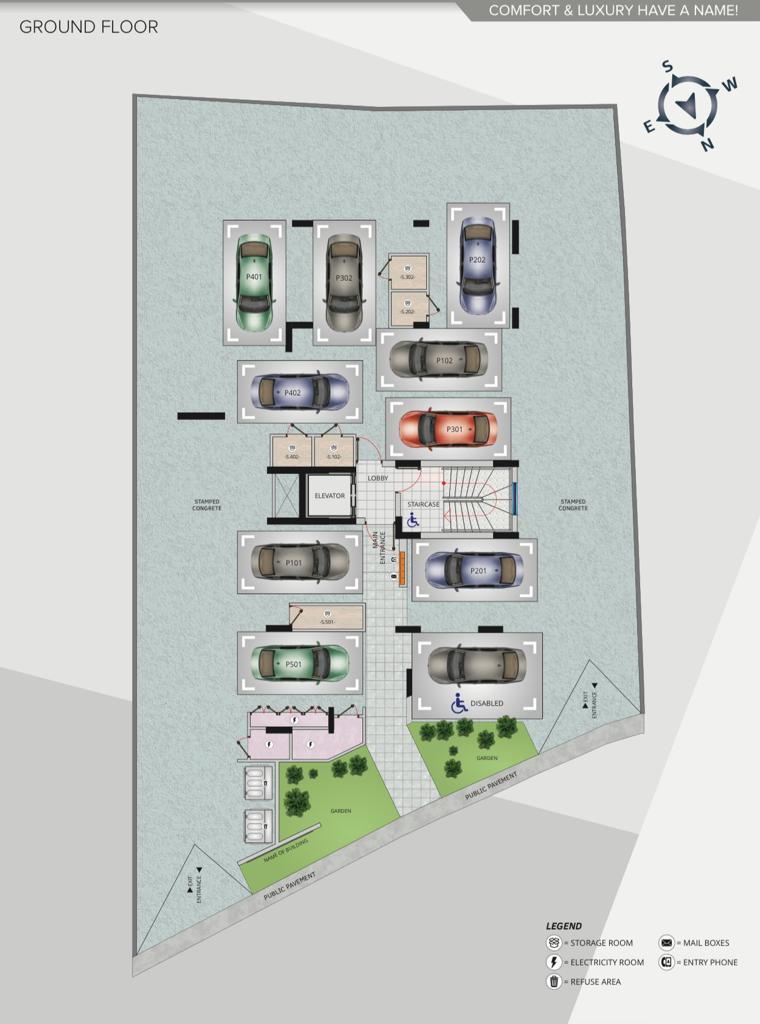 2 bedrooms Apartment in Larnaca, Larnaka, Cyprus No. 23321