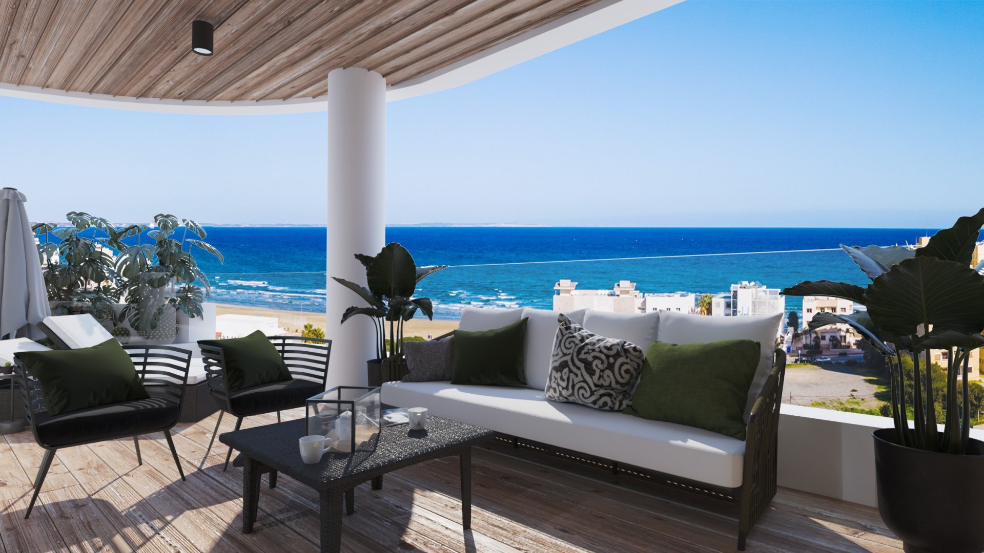 2 bedrooms Apartment in Larnaca, Larnaka, Cyprus No. 23291