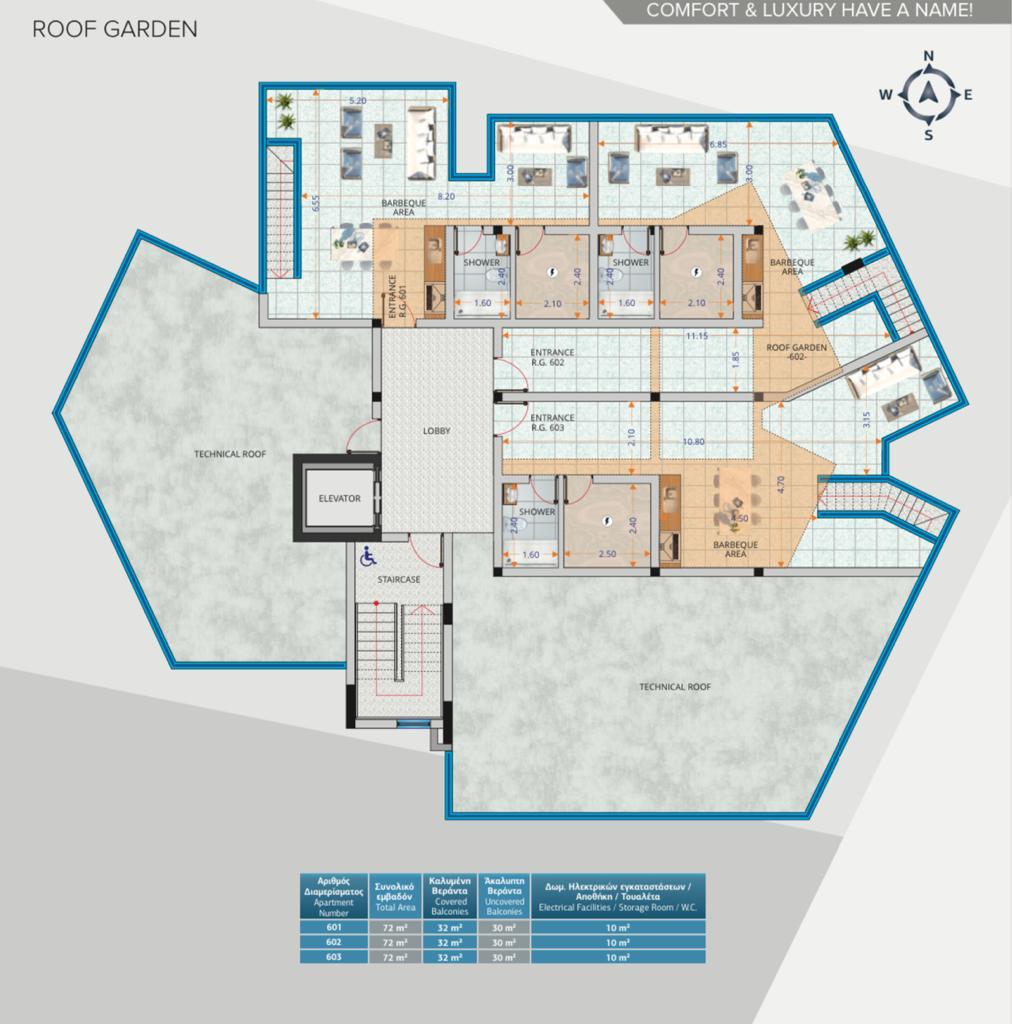 2 bedrooms Apartment in Larnaca, Larnaka, Cyprus No. 23309