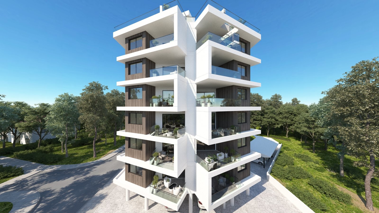 2 bedrooms Apartment in Larnaca, Larnaka, Cyprus No. 23309