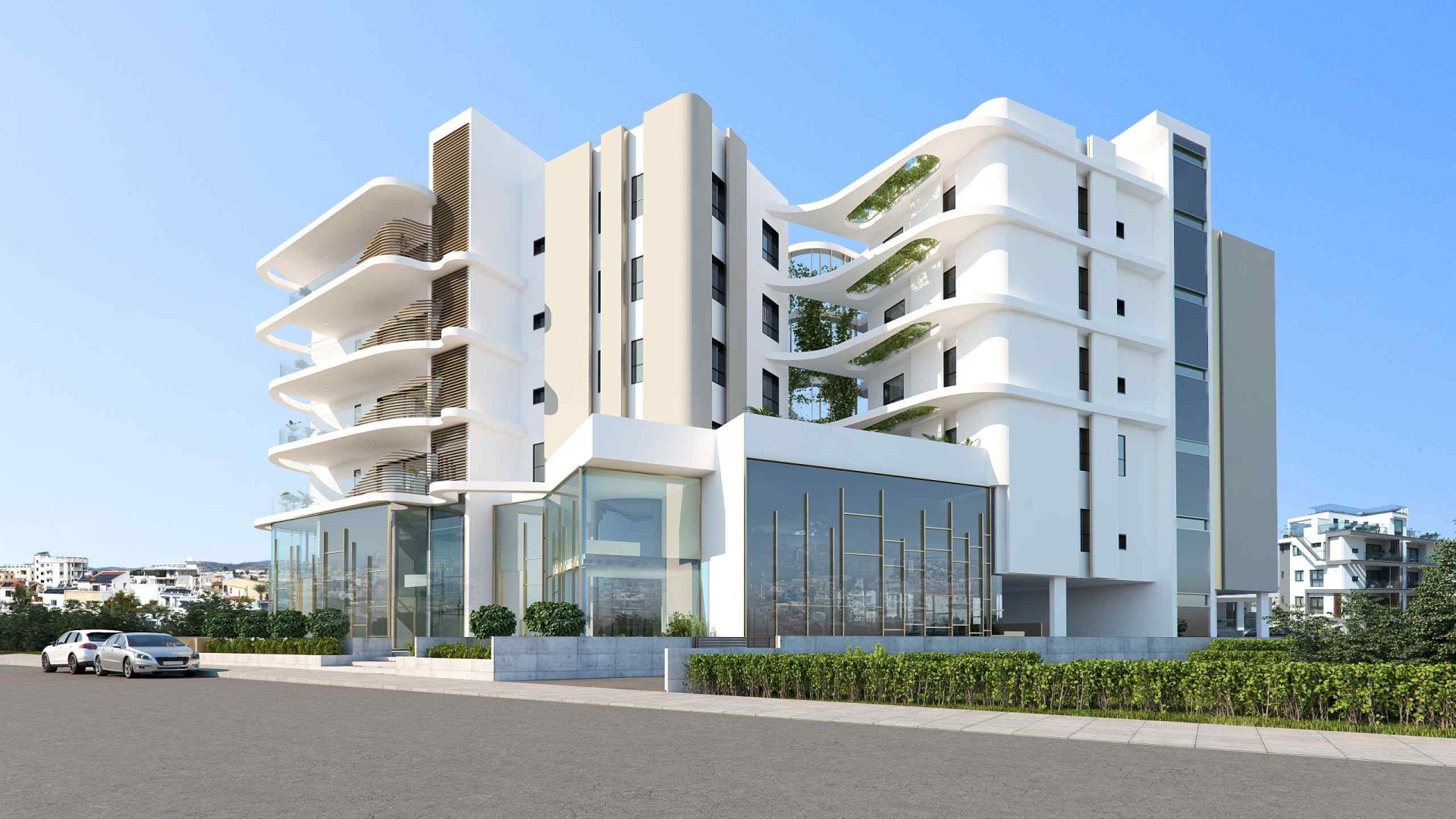 2 bedrooms Apartment in Larnaca, Larnaka, Cyprus No. 48490