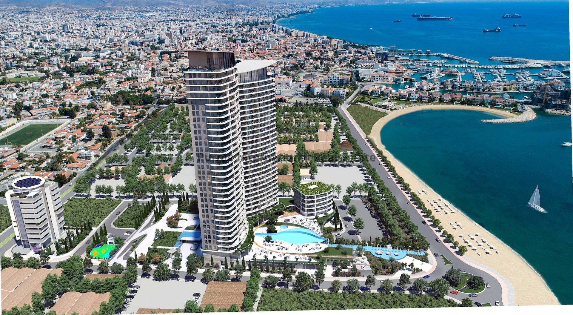 3 dormitorios Apartamento en Limassol, Chipre No. 8235