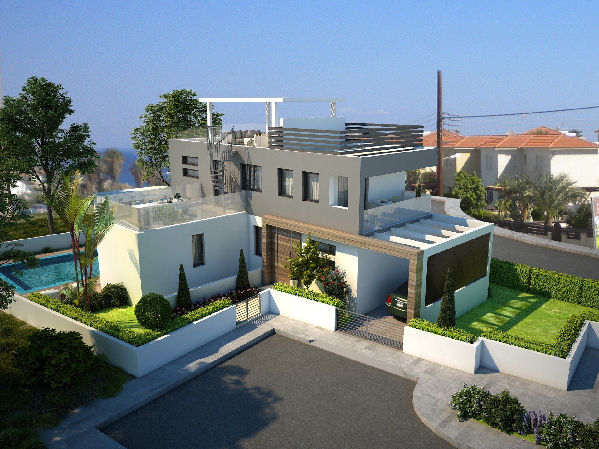 4 chambres Villa à Protaras, Ammochostos, Chypre No. 47565