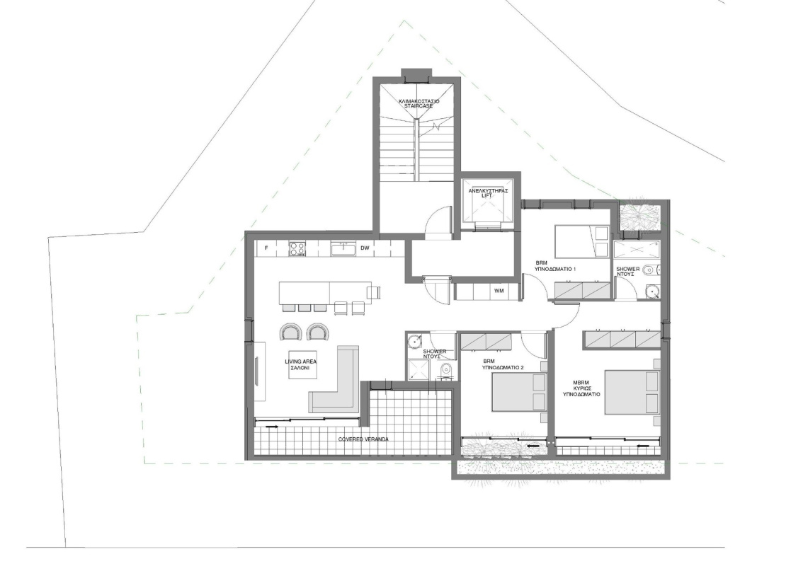 4 pièces Appartement à Paphos, Chypre No. 39008