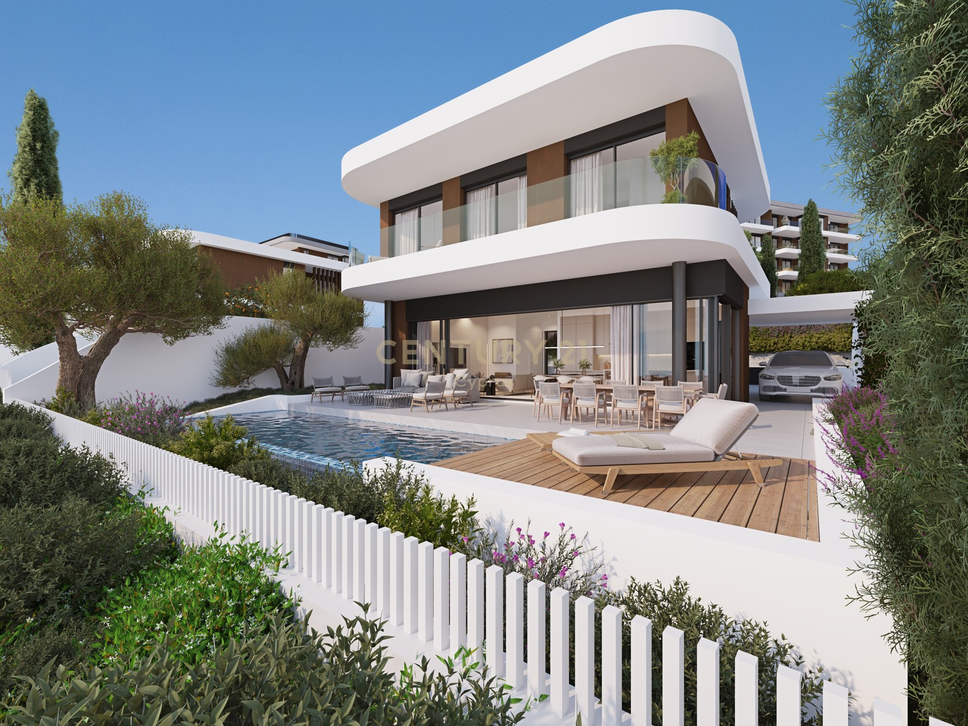 3 dormitorios Villa en Germasogeia, Limassol, Chipre No. 53784