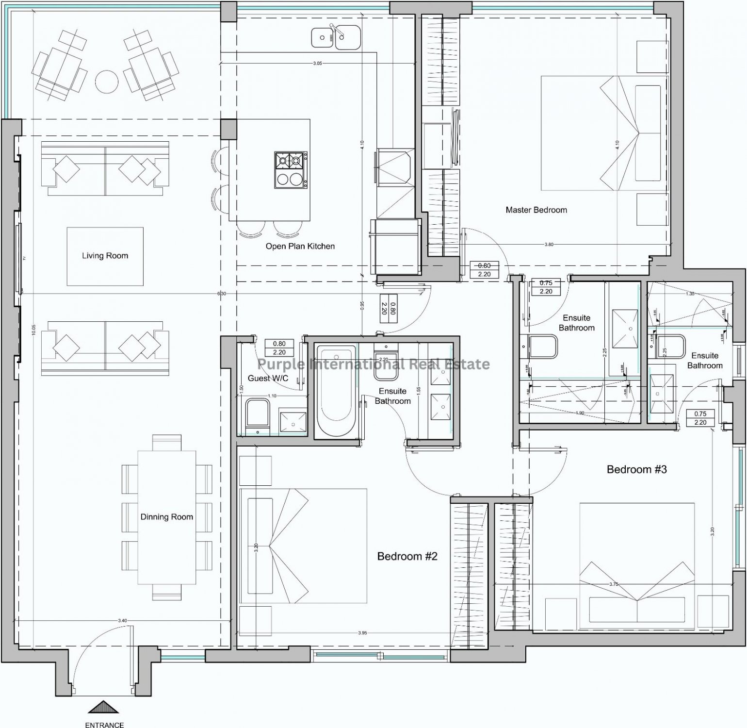 3 bedrooms Apartment in Neapolis, Limassol, Cyprus No. 8064