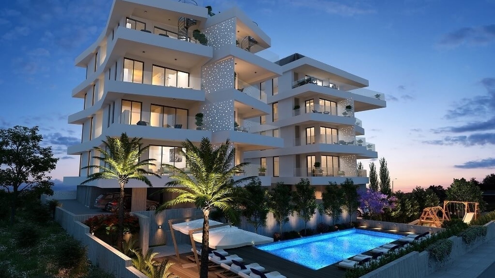 ЖК KINNIS GRAND VALLEY RESIDENCE A в Гермасойя, Лимасол, Кипр № 6990