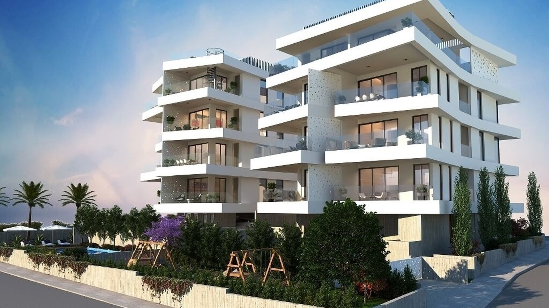 ЖК KINNIS GRAND VALLEY RESIDENCE A в Гермасойя, Лимасол, Кипр № 6990