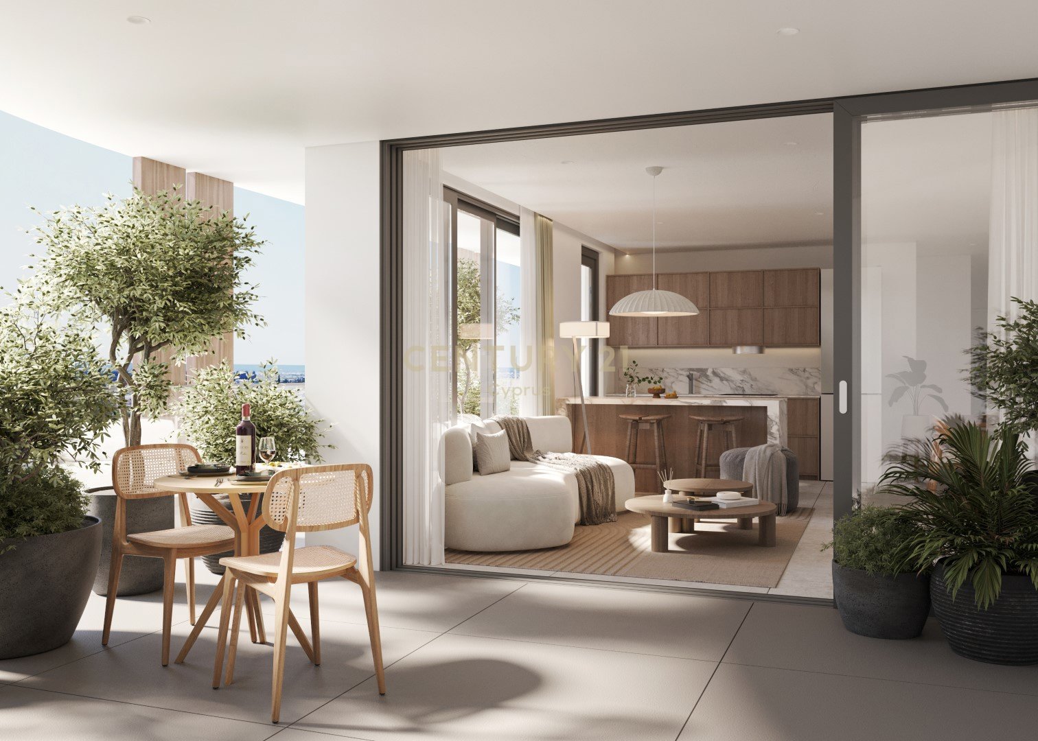 3 dormitorios Apartamento en Larnaca, Larnaka, Chipre No. 55438
