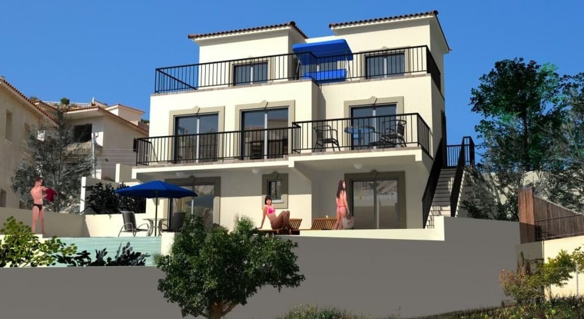 4 dormitorios Villa en Paphos, Chipre No. 38702