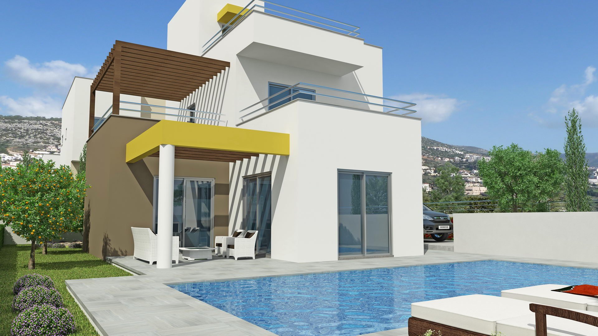3 bedrooms Villa in Riza Heights 1 Pegeia, Paphos, Cyprus No. 5475