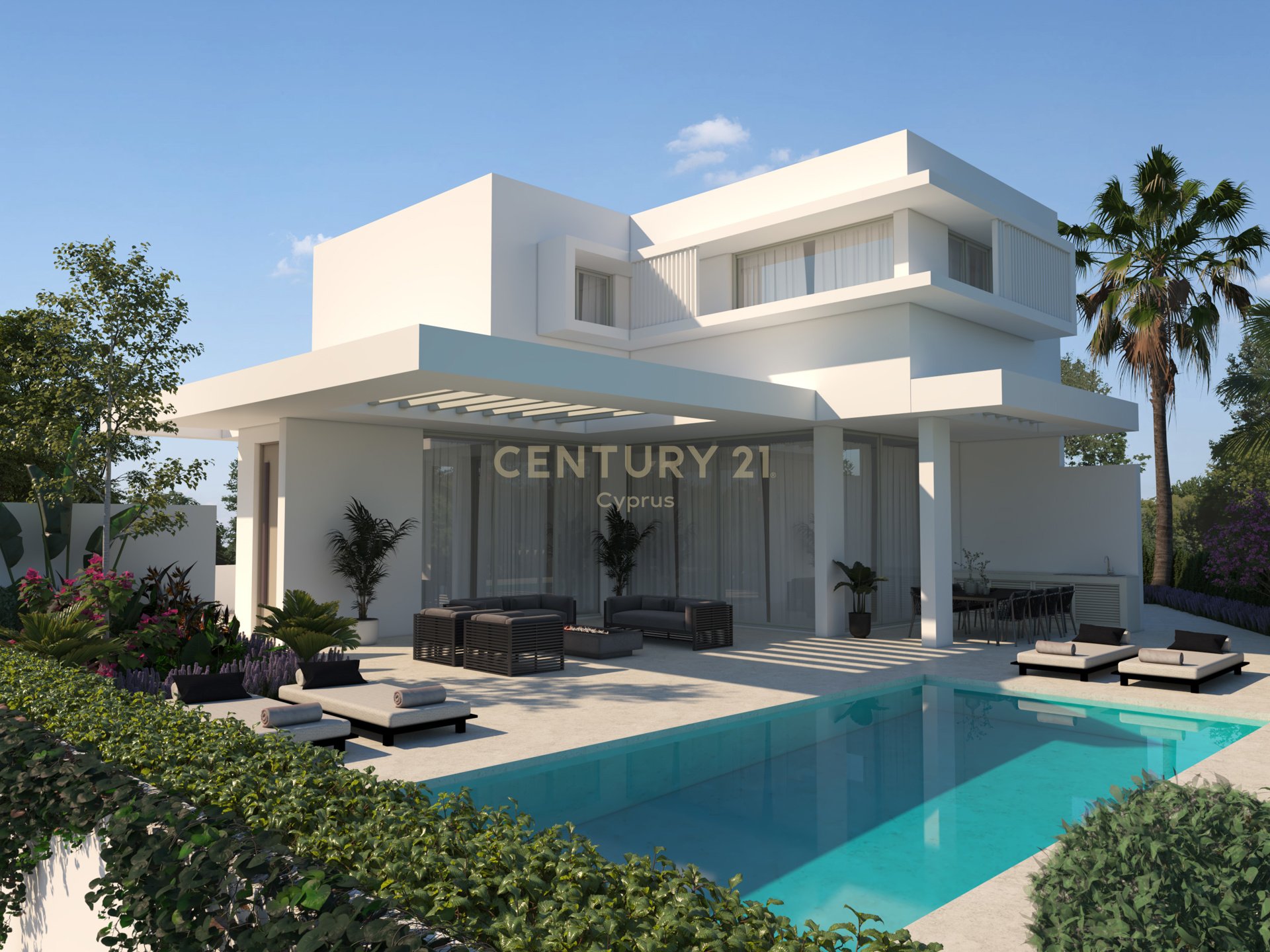 3 dormitorios Villa en Agios Tychonas, Limassol, Chipre No. 53477