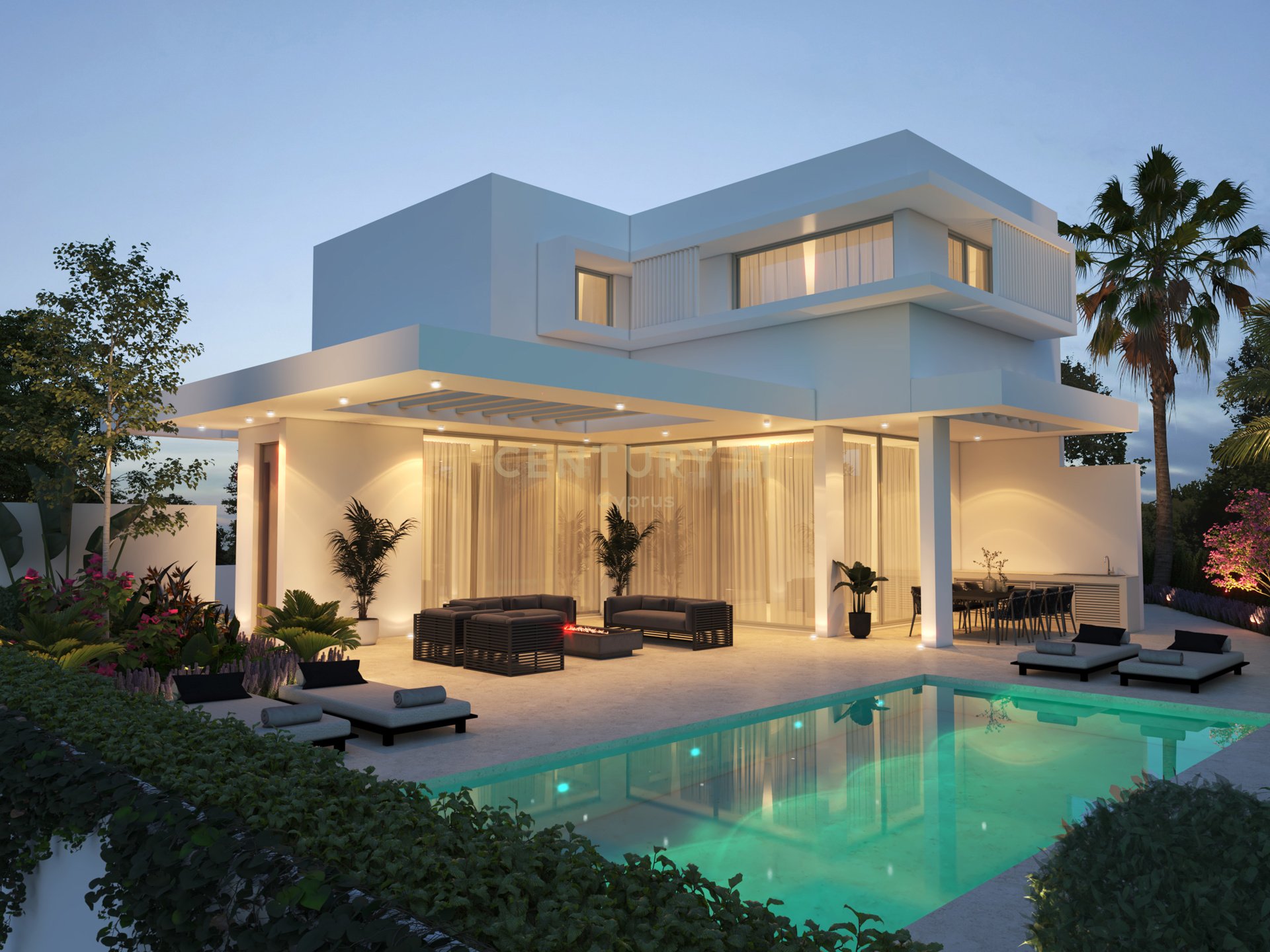3 dormitorios Villa en Agios Tychonas, Limassol, Chipre No. 53478