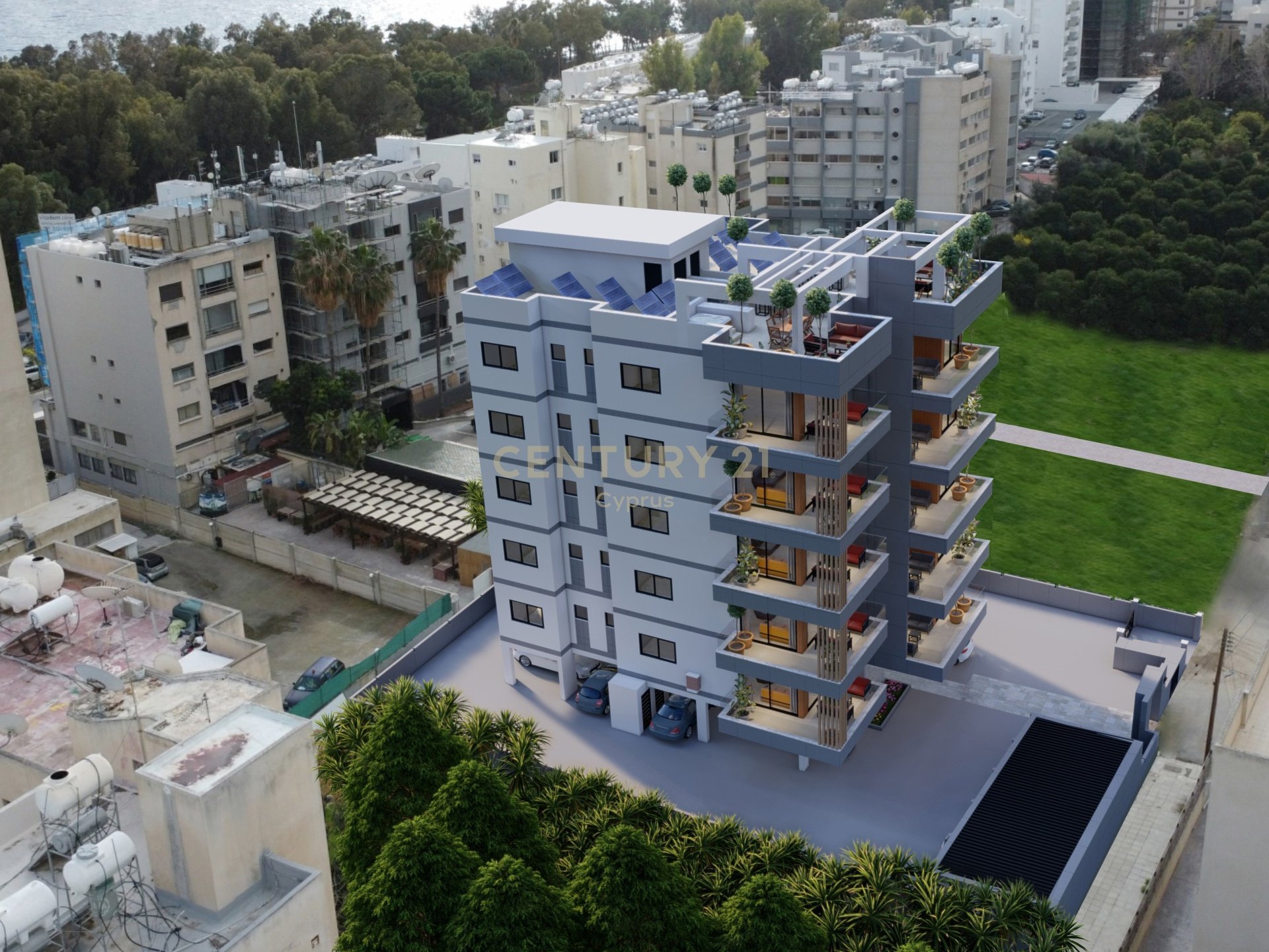 2 bedrooms Penthouse in Germasogeia, Limassol, Cyprus No. 55660