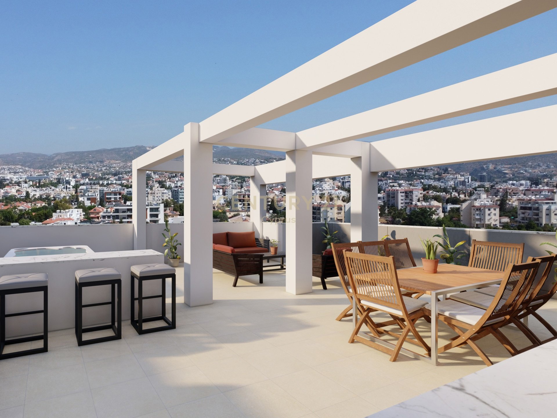 2 bedrooms Penthouse in Germasogeia, Limassol, Cyprus No. 55660