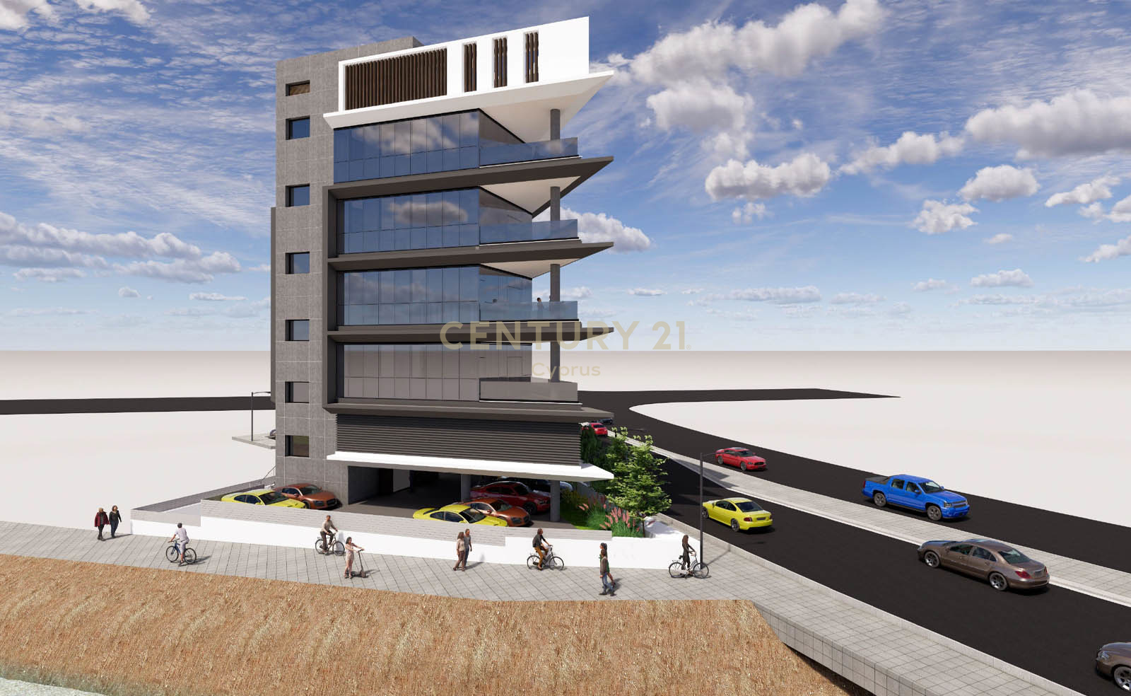1802m2 Local comercial en Agios Georgios, Limassol, Chipre No. 54289