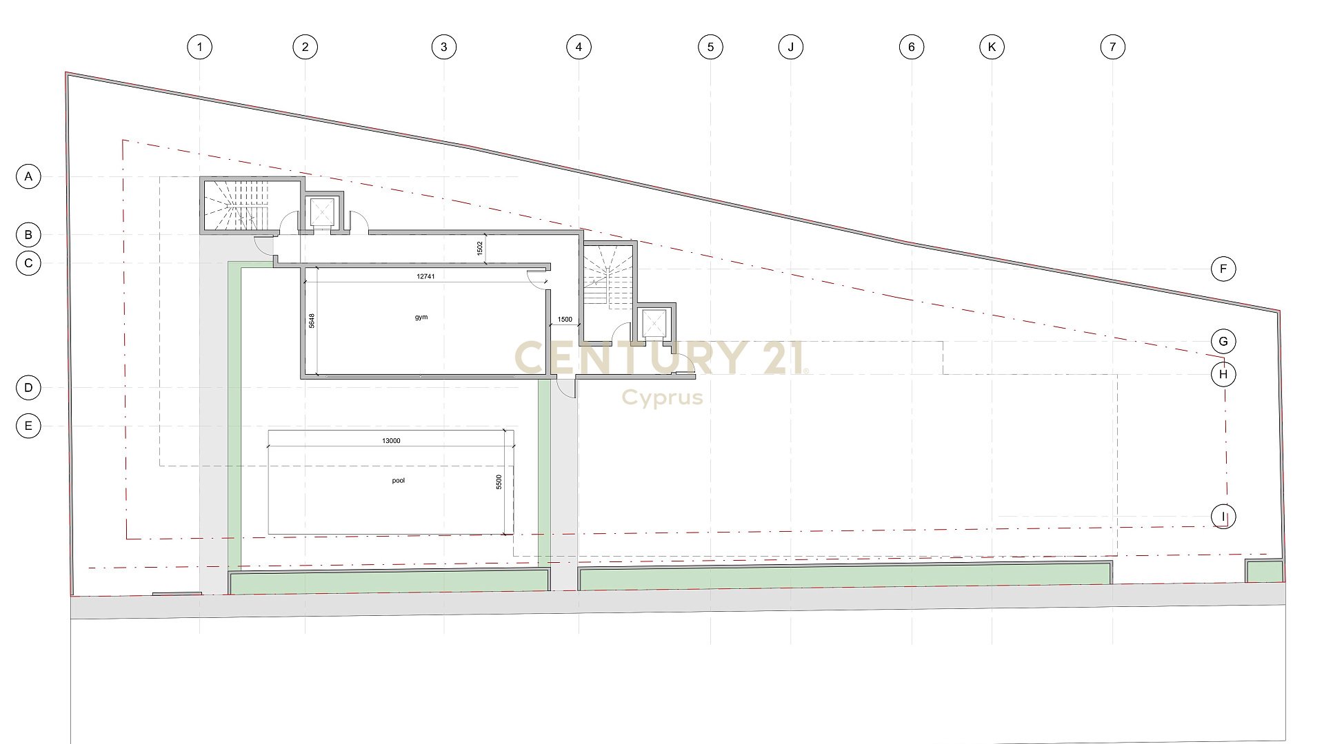 35m2 Apartment in Agios Ioannis, Limassol, Cyprus No. 58254