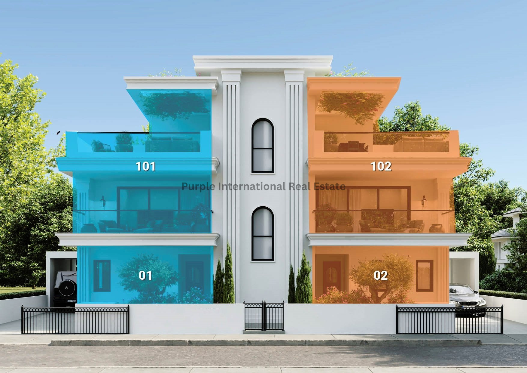 3 dormitorios Apartamento en Larnaca, Larnaka, Chipre No. 35099