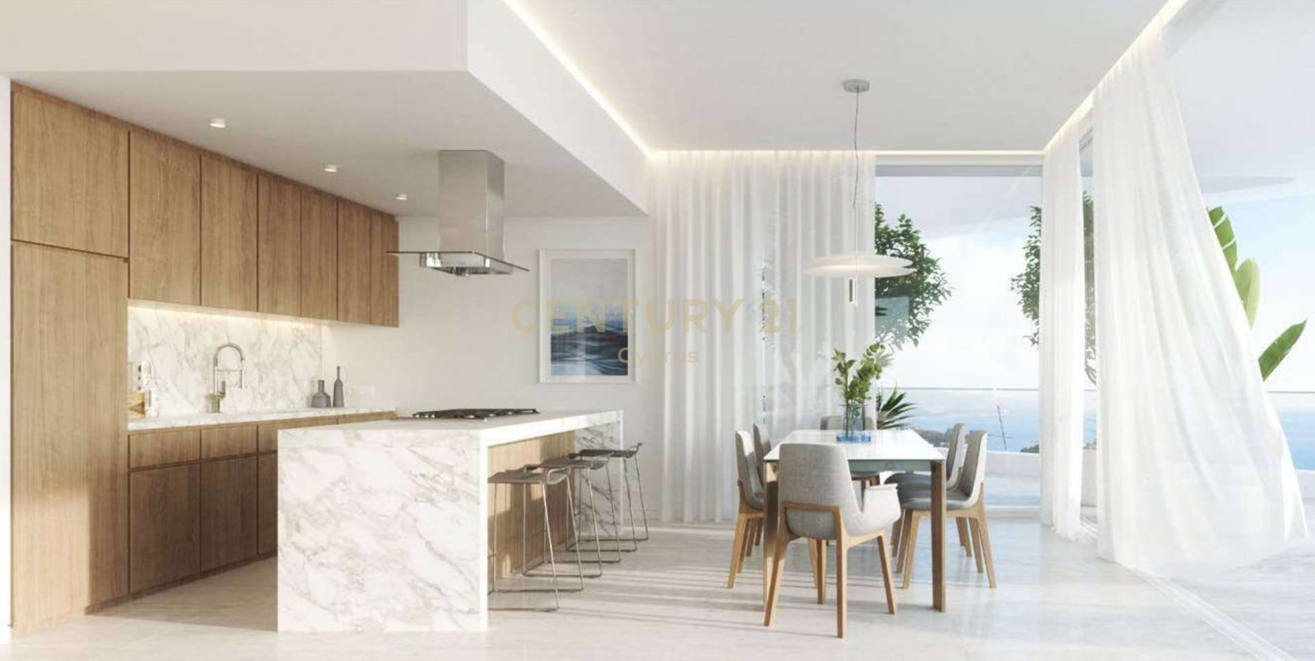 2 chambres Appartement à Agios Tychonas, Limassol, Chypre No. 56068