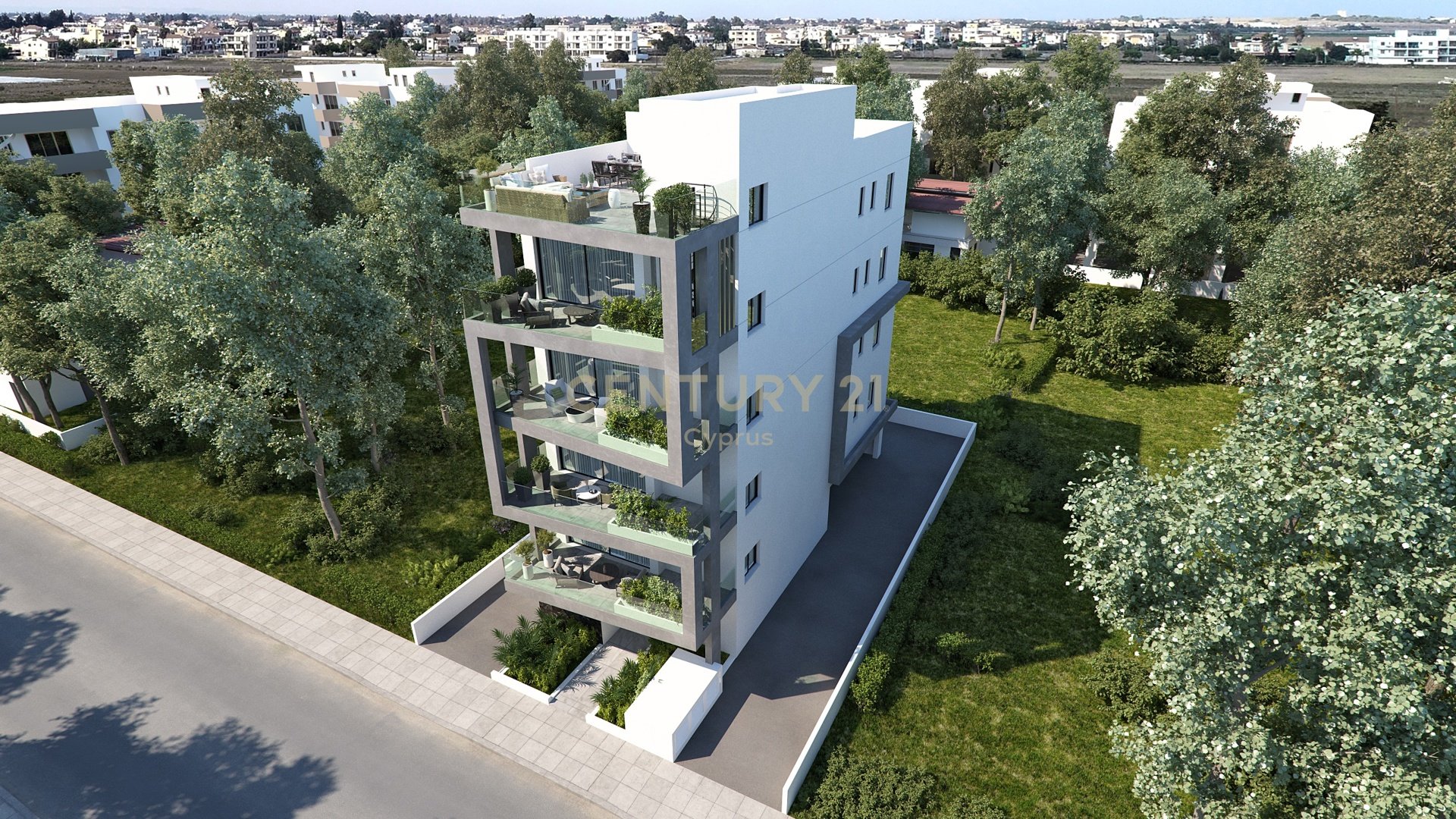 3 chambres Penthouse à Larnaca, Larnaka, Chypre No. 54998