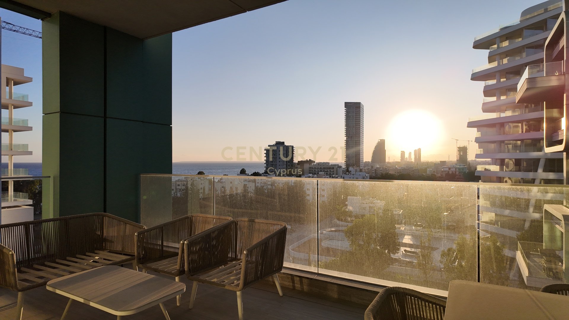 3 dormitorios Apartamento en Agios Tychonas, Limassol, Chipre No. 55973