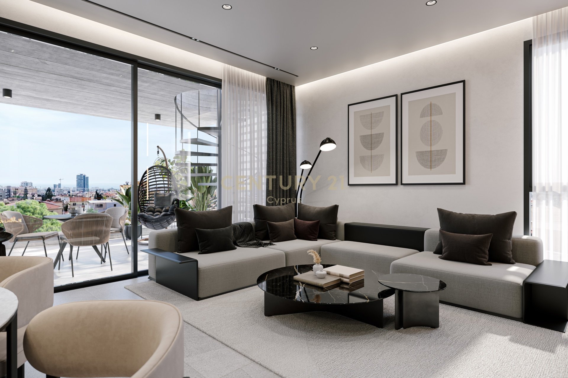 2 bedrooms Penthouse in Mesa Geitonia, Limassol, Cyprus No. 35770