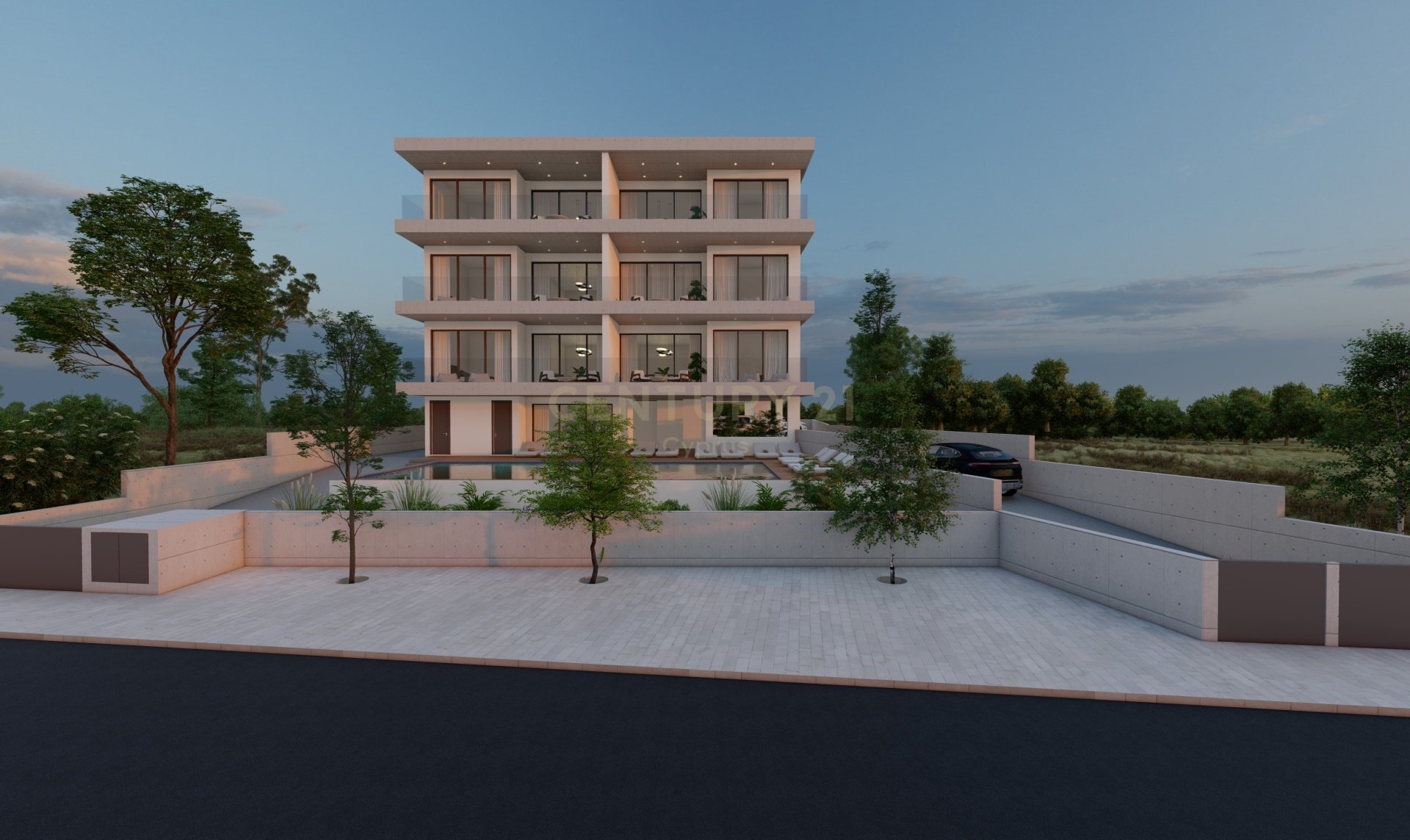 1 dormitorio Apartamento en Paphos, Chipre No. 53823