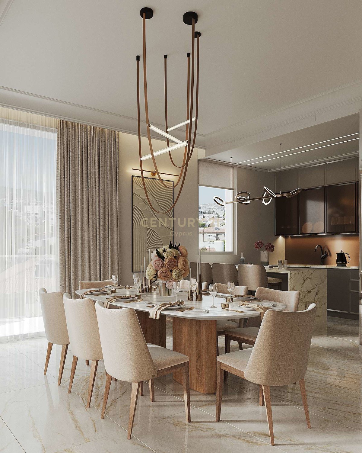 3 dormitorios Apartamento en Agios Athanasios, Limassol, Chipre No. 53446