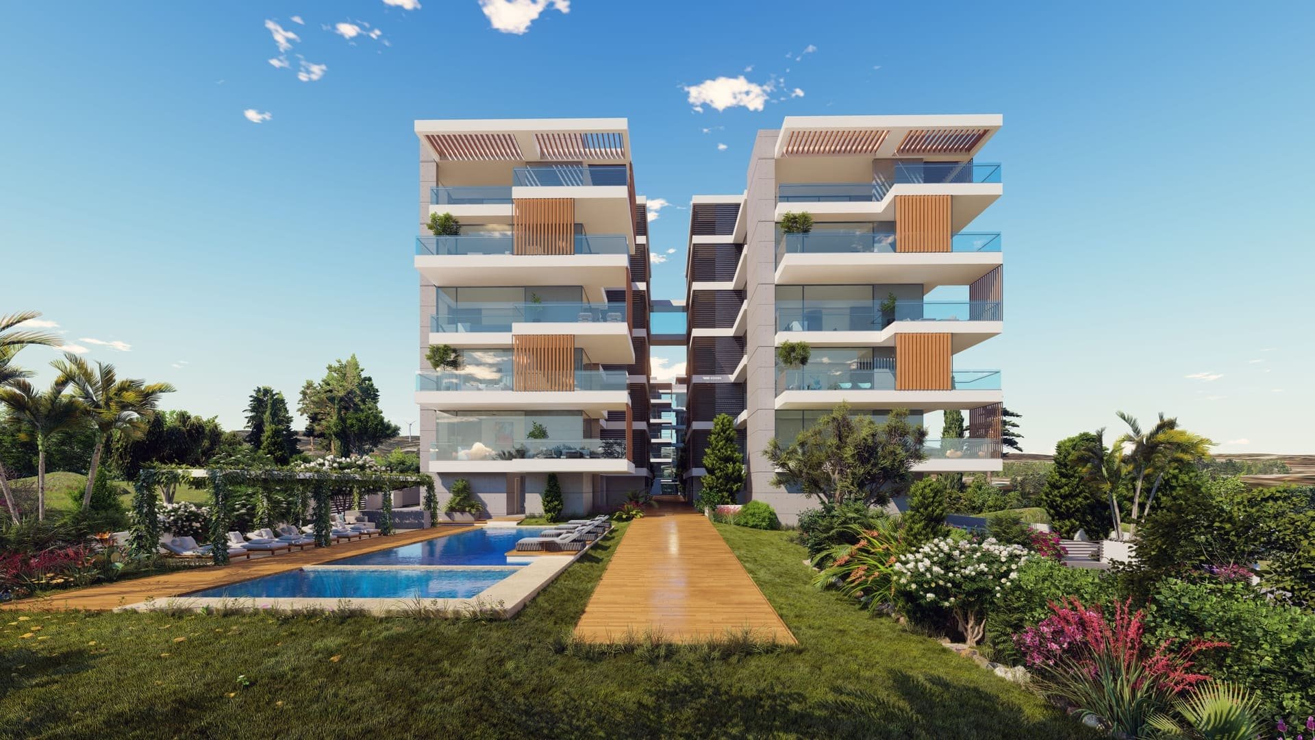 3 dormitorios Apartamento en Galaxy Residences Paphos, Chipre No. 5254