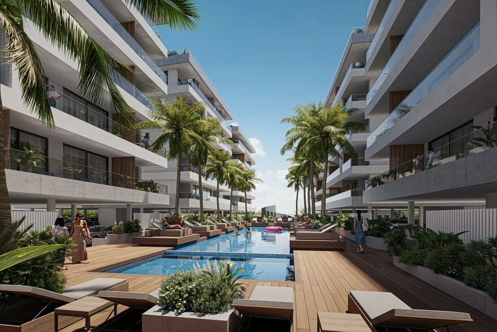1 dormitorio Apartamento en Oroklini, Larnaka, Chipre No. 49440