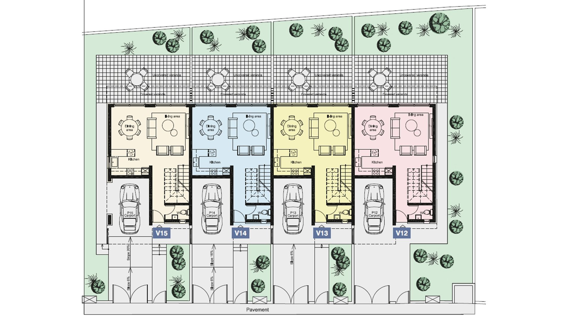 Мезонет с 3 спальнями в Onero Residences, Пафос, Кипр № 4510