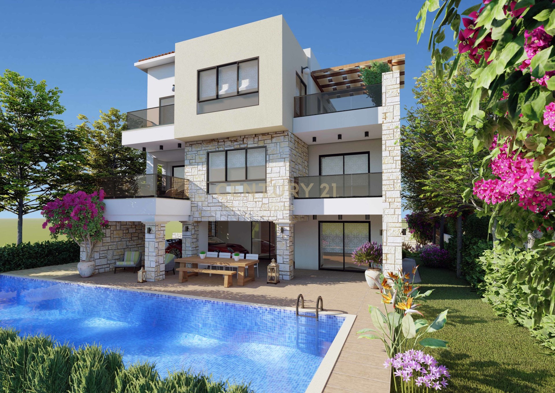 4 dormitorios Villa en Pegeia, Paphos, Chipre No. 54356