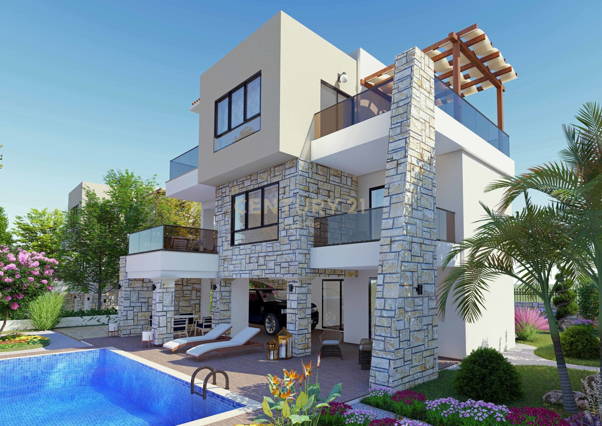 4 dormitorios Villa en Pegeia, Paphos, Chipre No. 54356