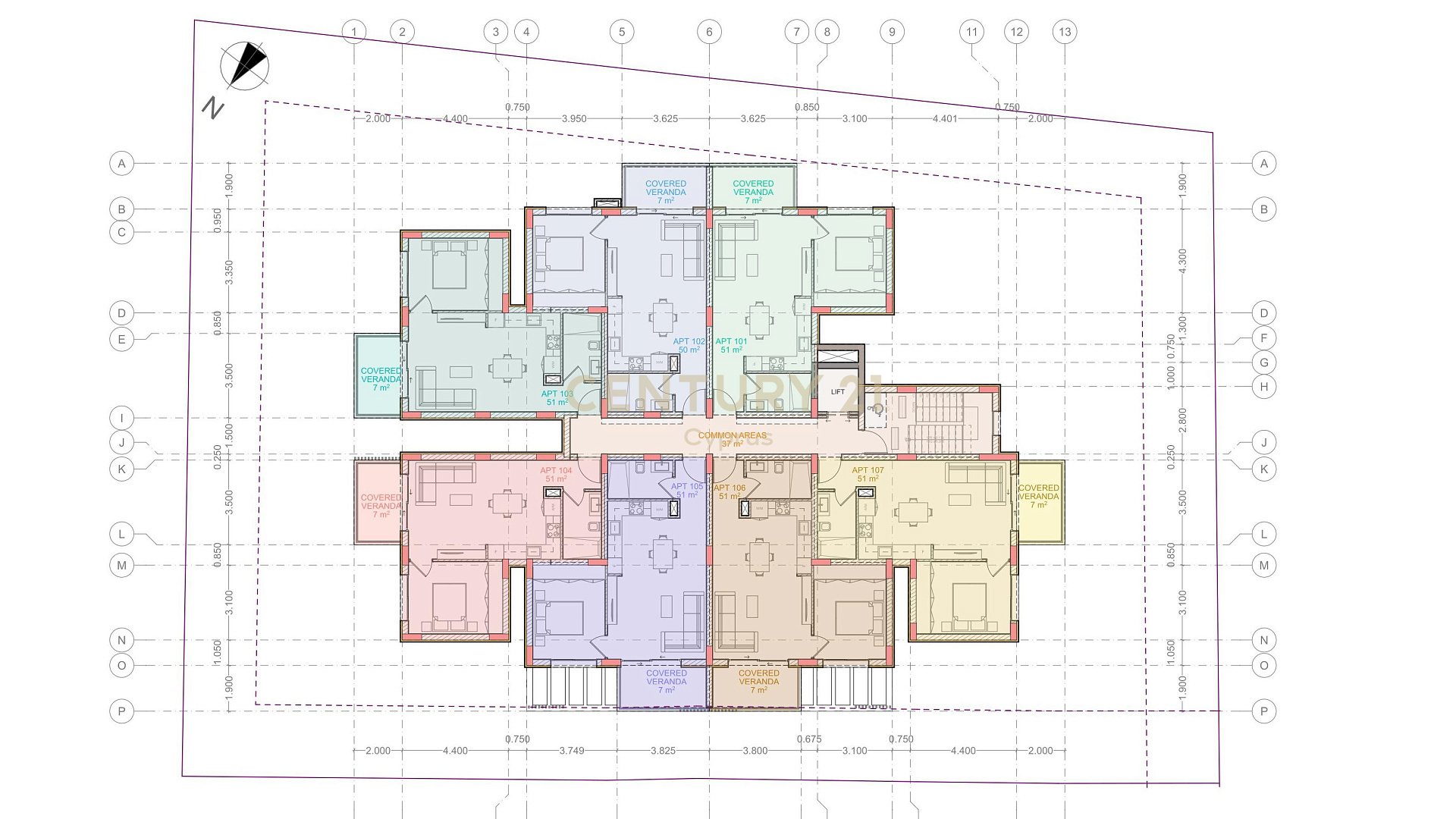 1 bedroom Apartment in Zakaki, Limassol, Cyprus No. 53709