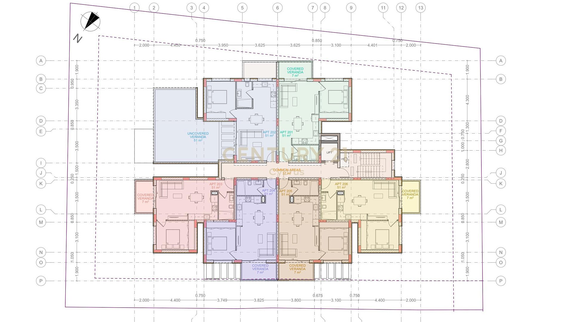 1 bedroom Apartment in Zakaki, Limassol, Cyprus No. 53709