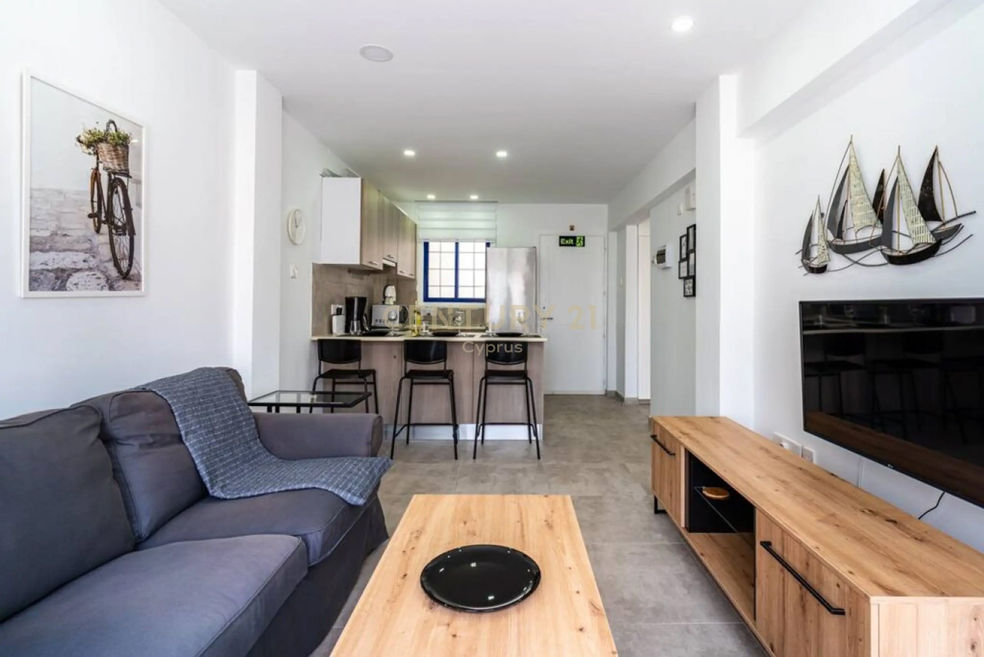 1 dormitorio Apartamento en Larnaca, Larnaka, Chipre No. 57228