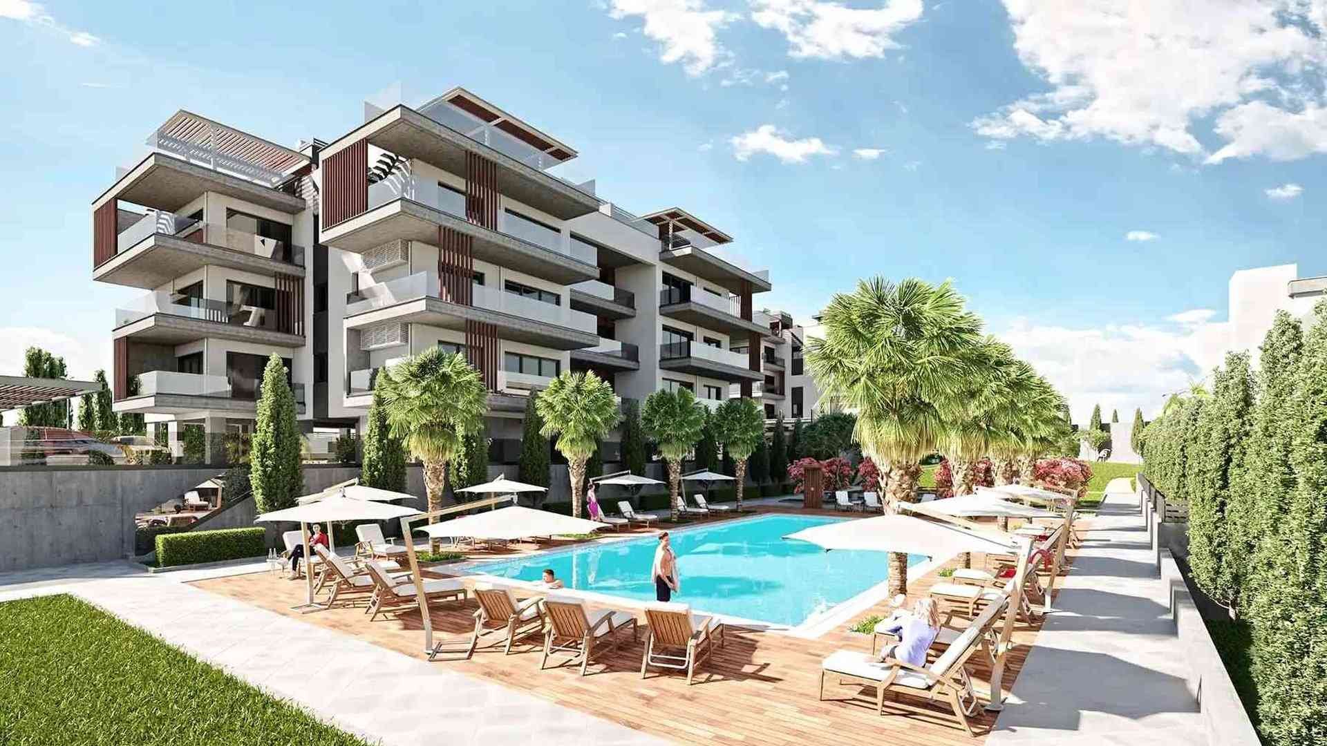 ЖК GARDEN SQUARE в Мутайяка, Лимасол, Кипр № 8929