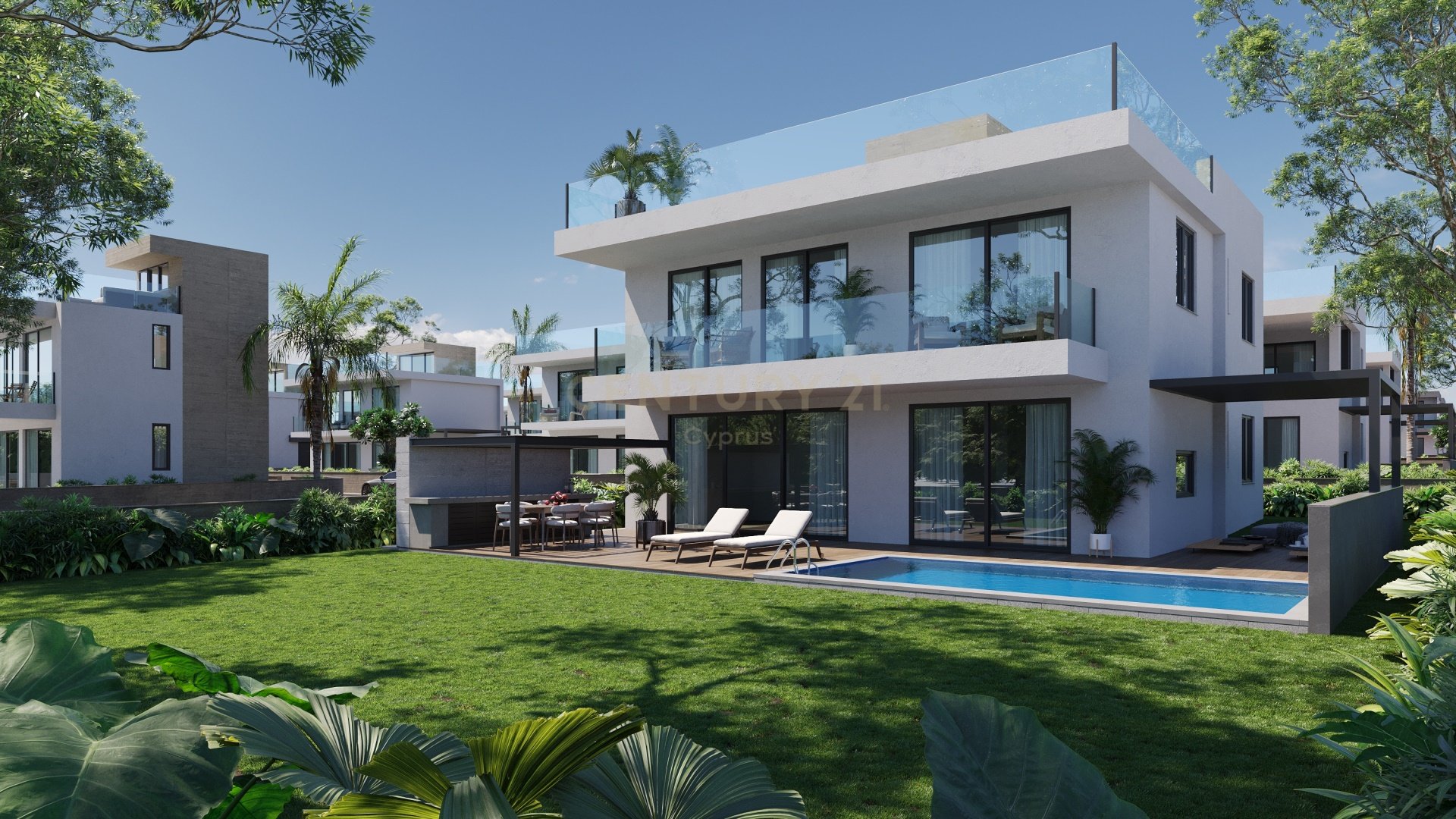 4 dormitorios Villa en Geroskípou, Paphos, Chipre No. 54441