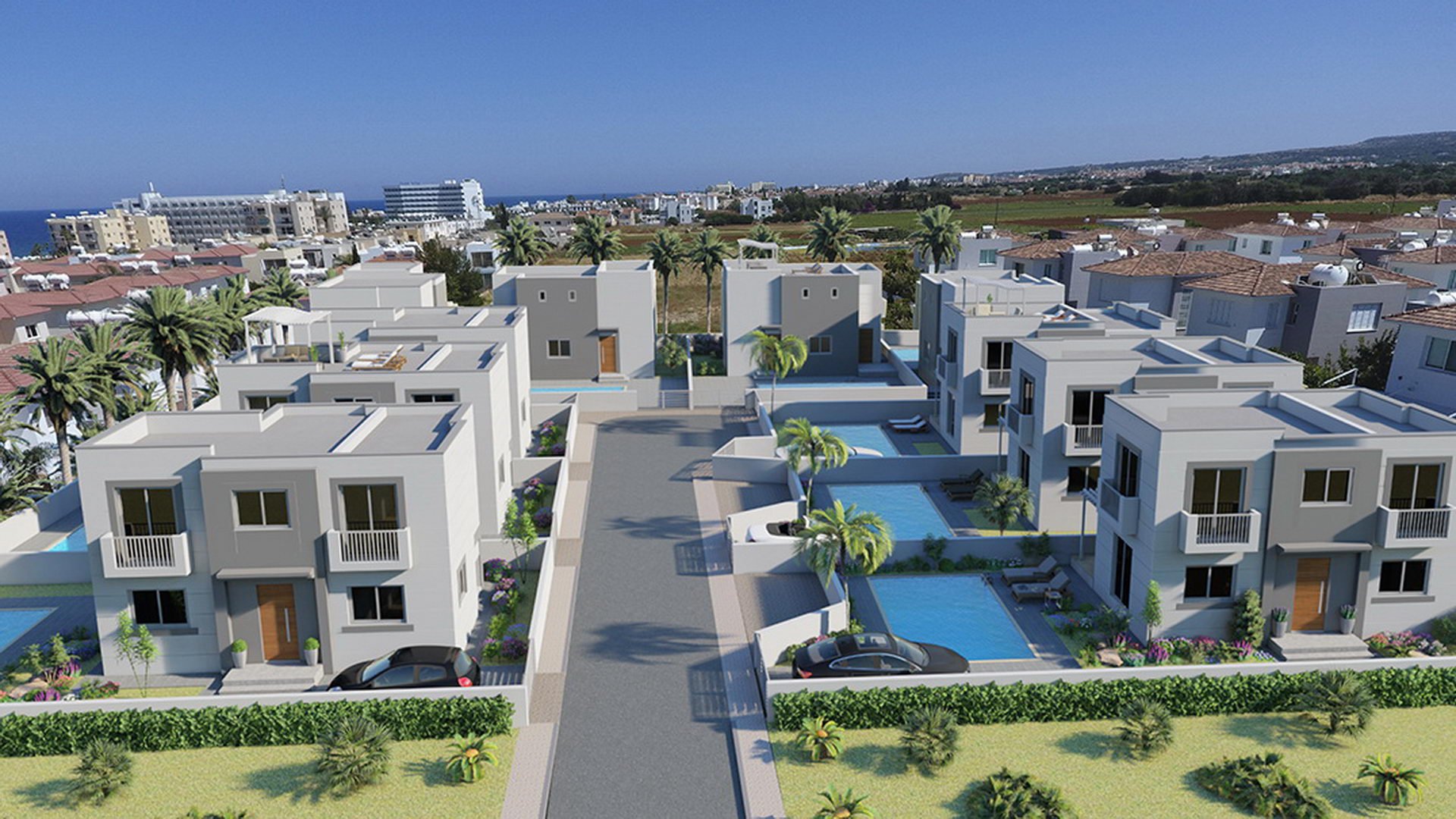 Sea Breeze Residences in Protaras, Ammochostos, Cyprus No. 8991