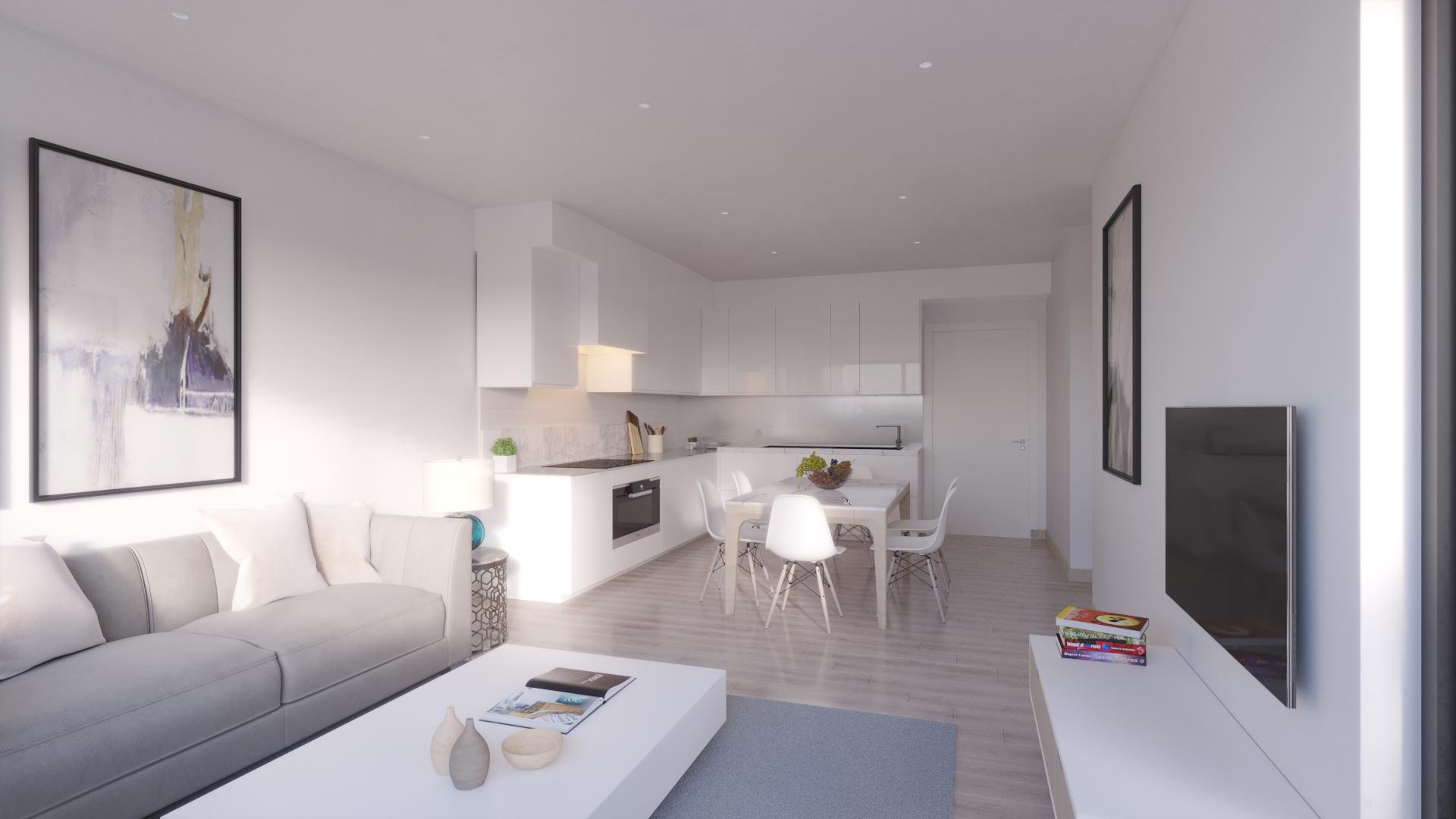Sunset Court in Omonoia, Limassol, Cyprus No. 8990