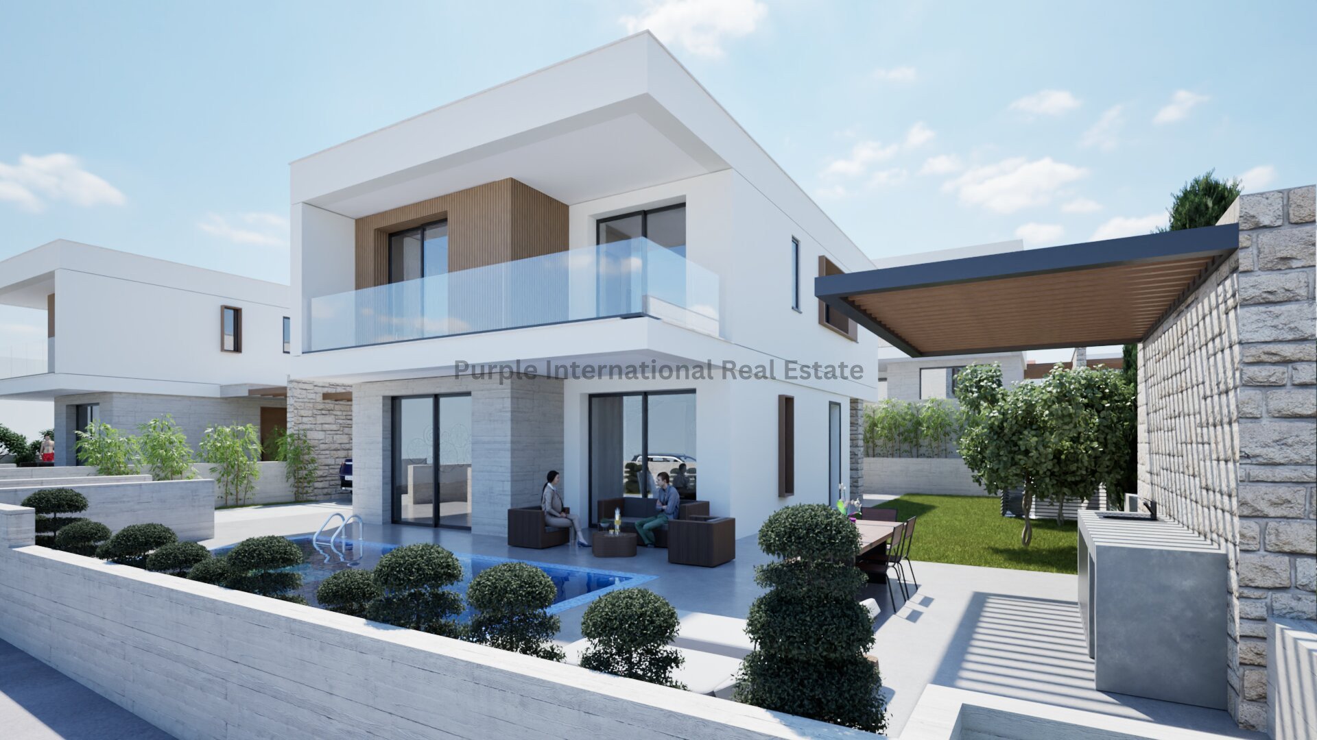 3 dormitorios Villa en Tala, Paphos, Chipre No. 39238