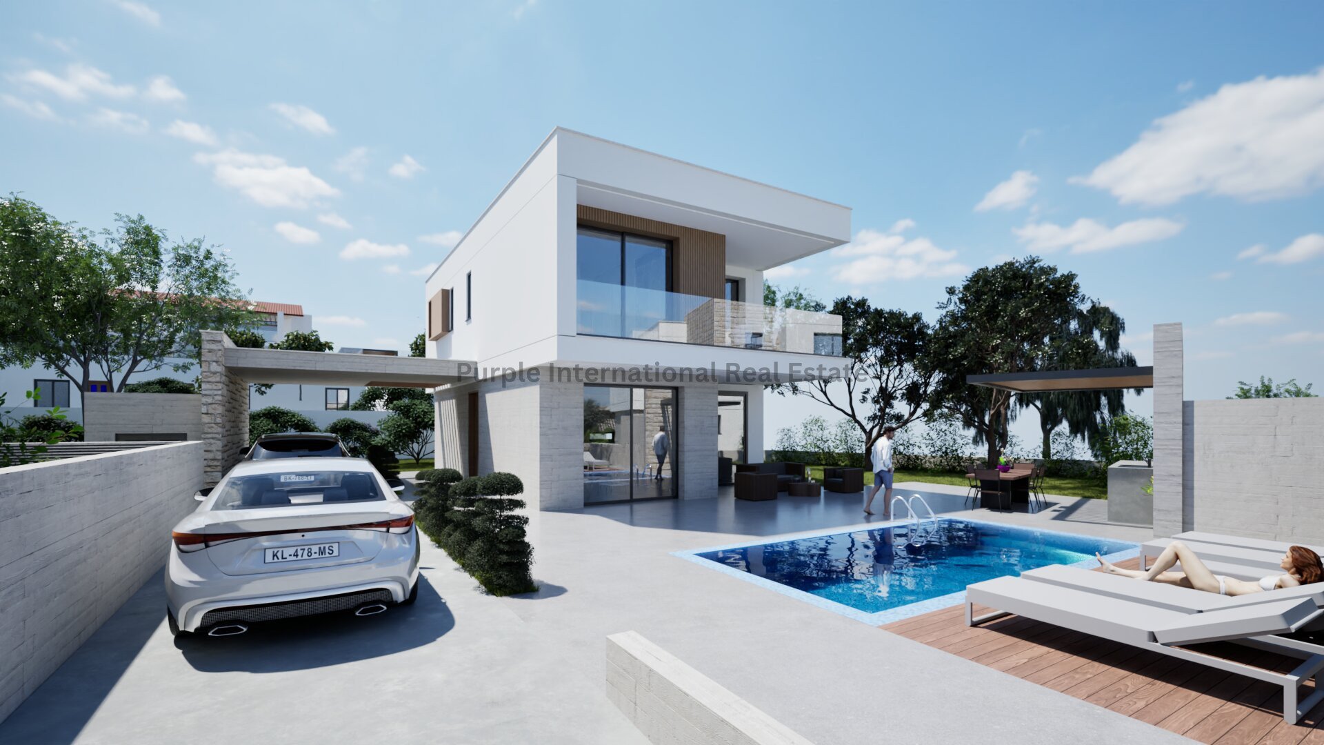 3 dormitorios Villa en Tala, Paphos, Chipre No. 39238
