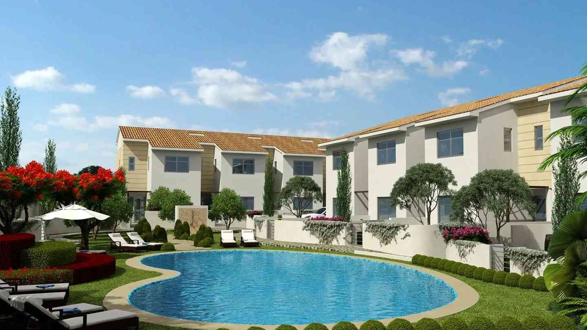 ERIMI PARK TOWNHOUSES in Erimi, Limassol, Cyprus No. 8946